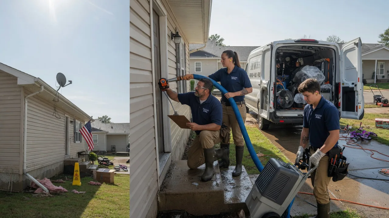 Ceiling Water Damage Restoration in Adrian, MI near me